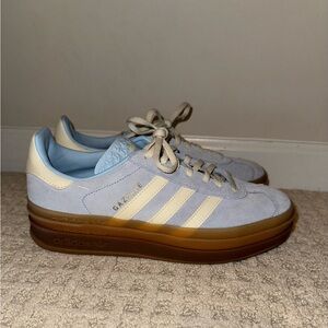 Adidas Gazelle Bold clear sky size 10